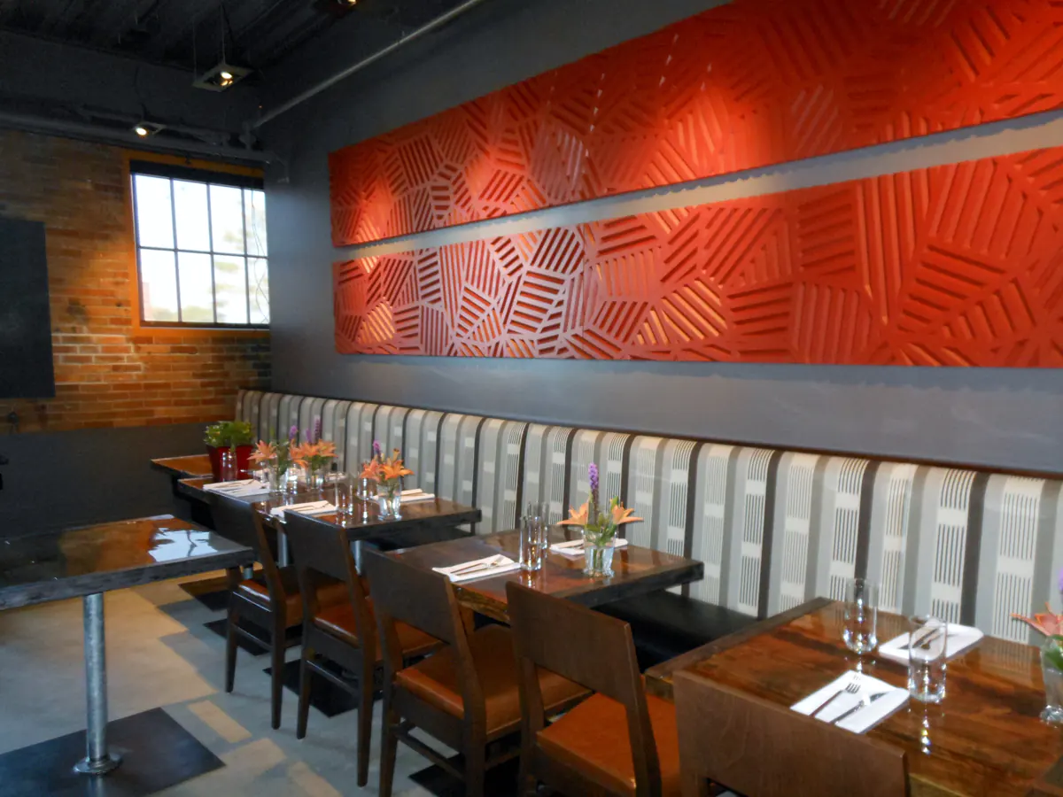 City Hospital Power Plant interior – renovated restaurant space – Capital Consultants Inc project